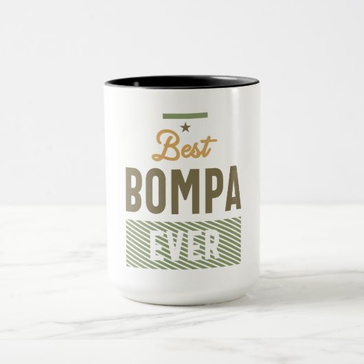 Beste Bompa ooit - Papa en Opa Mok (Midden)