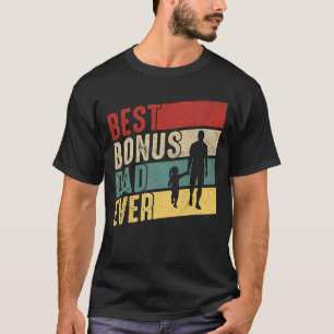 Beste Bonus Papa Ooit Vaderdag Bonus Papa T-shirt