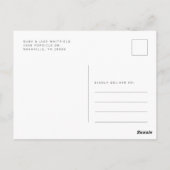 Beste Bonus Papa Stepdad Custom Photo Briefkaart (Achterkant)