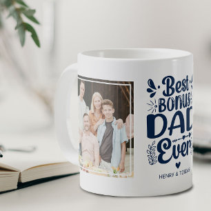 Beste Bonus Vader Ooit 2 Foto Aandenken Koffiemok