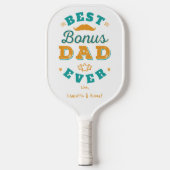 Beste Bonus Vader Ooit Custom Vaderdag Pickleball Paddle (Voorkant)