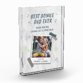 Beste Bonus Vader Ooit KeepSake Custom Fotoblokken (Links)