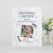 Beste Bonus Vader Vaders Dag Kinder Foto (Staand voorkant)