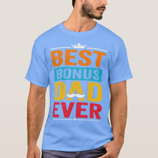 Beste bonusvader ooit grappige vaderdag cadeau t-shirt