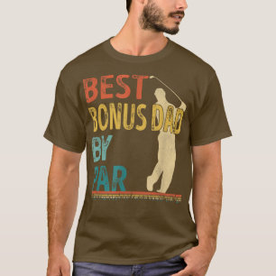 Beste bonusvader van par Golfer papa Gift G T-shirt