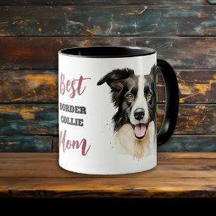Beste Border Collie Hond Mam Mok
