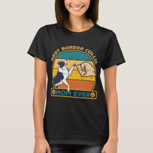 Beste Border Collie Hond Mam T-shirt