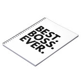 BESTE BOSS NOTITIEBOEK (Linkerzijde)