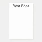 BESTE BOSS Post-it OPMERKINGEN Post-it® Notes (Voorkant)