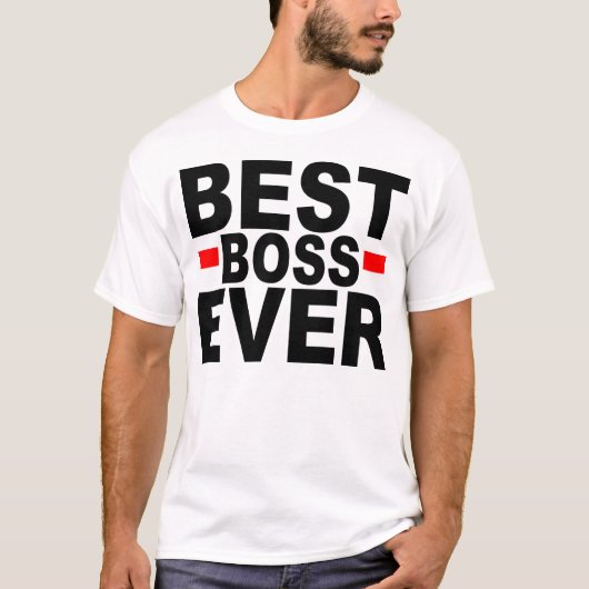 BESTE BOSS T-SHIRT (Voorkant)