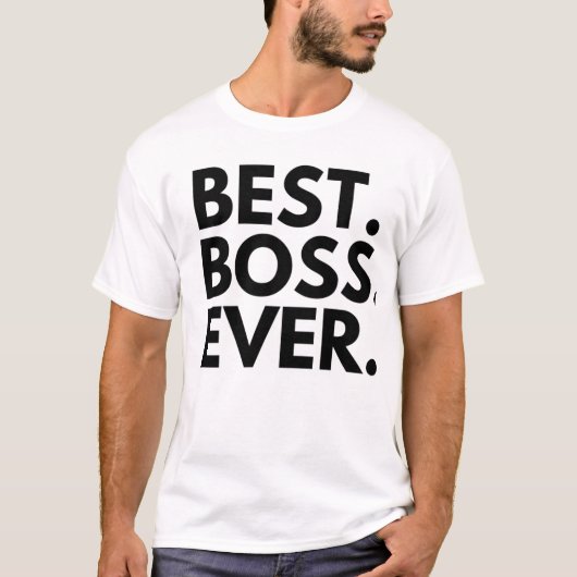 BESTE BOSS T-SHIRT (Voorkant)