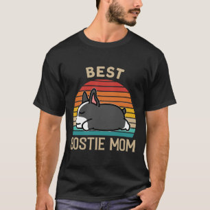 Beste Boston Terrier Mam voor vrouwen T-shirt