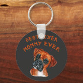 Beste Boxer mama ooit Sleutelhanger (Voorkant)