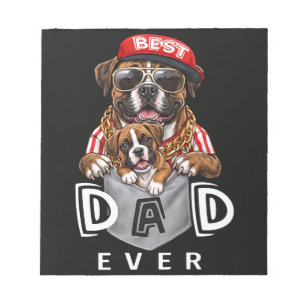 Beste Boxer Vader Ooit Notitieblok