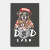 Beste Boxer Vader Ooit Post-it® Notes (Voorkant)