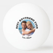 Beste Boyvriend ooit foto Pingpongballen (Voorkant)