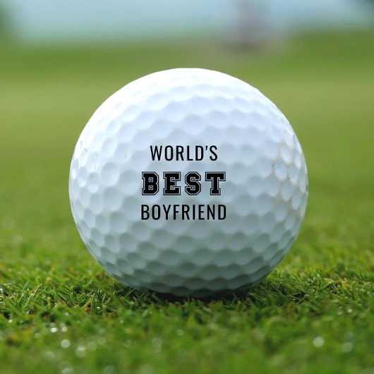 Beste Boyvriendin ter wereld Golfballen