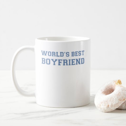 Beste boyvriendin van werelden koffiemok (Met donut)