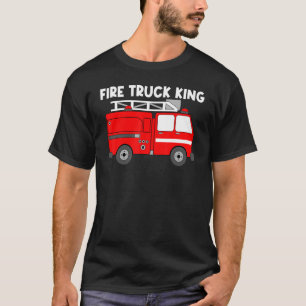 Beste brandende vrachtwagen voor mannen vader boek t-shirt