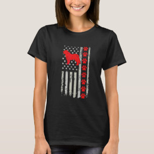 Beste brandweer Leonberger moeder vader ooit ons v T-shirt