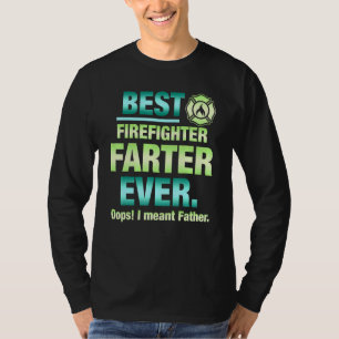 Beste brandweerman, altijd op oep. Ik bedoel vader T-shirt