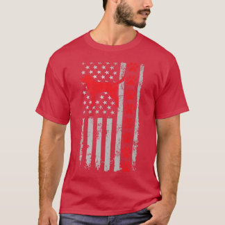 Beste brandweerman Goldador mam pap ooit Amerikaan T-shirt