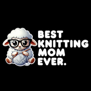 Beste breien mam ooit grappig Gezegde Draagtas