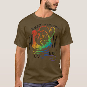 Beste breien moeder ooit kat 2 t-shirt
