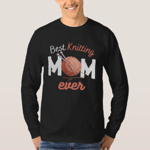 Beste Breiende Moeder Ooit Haakt Garen Moederdag T-shirt