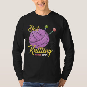 Beste Breiende Moeder Ooit Haakt Garen Moederdag T-shirt