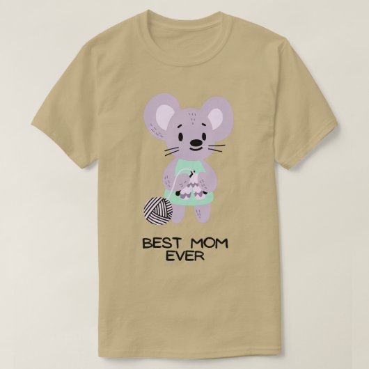 beste breinmoeder ooit34 t-shirt (Design voorkant)