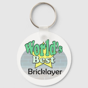 Beste bricklayer ter wereld sleutelhanger