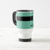 Beste BRIDESMAID ooit - Monogram Aangepaste naam,  Reisbeker (Voorkant links)