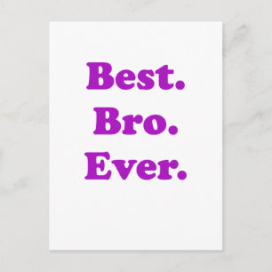 Beste Bro Ever Briefkaart