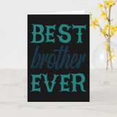 Beste Broeder Ever Kaart (Gele Bloem)