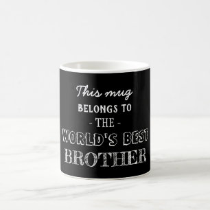 Beste broer hoort hier koffiemok