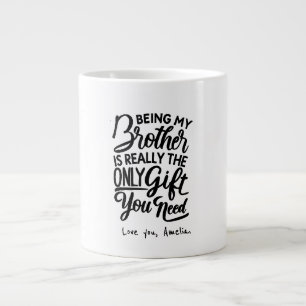 Beste Broer Ooit   grappig cadeau voor zwager Extra Grote Beker