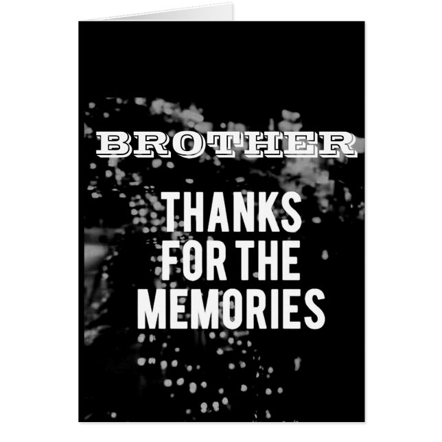 **BESTE BROER OOIT ** TOE BIRTHDAAG (Voorkant)