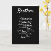 **BESTE BROER OOIT ** TOE BIRTHDAAG KAART (Gele Bloem)