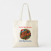 Beste broer ooit tote bag (Achterkant)