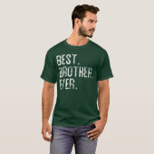 Beste broer ooit voor broer pullover retro (Voorkant volledig)
