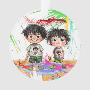 Beste broer/vriend/familielid ter wereld ornament