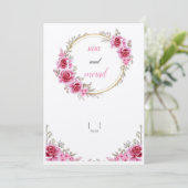 beste bruiloft Kaart (Staand voorkant)