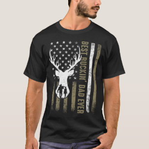 Beste Buckin 'Dad Ever Deer Jagen Vaders Day Game T-shirt