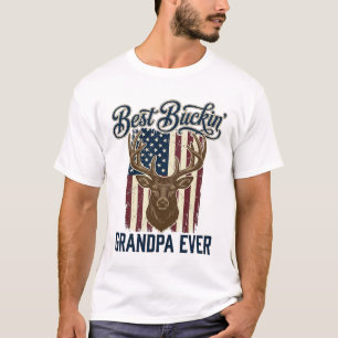 Beste Buckin Opa Ooit Design Voor Hertengejaagd T- T-shirt