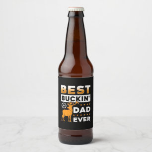 Beste Buckin-vader ooit Bier Etiket