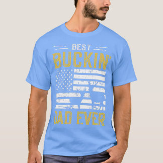 Beste Buckin-vader ooit grappige Gift Deer Hunter T-shirt