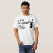 beste buckin vaderdag t-shirt (Voorkant volledig)