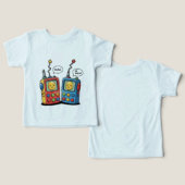 Beste Buds Walkie Talkie Set (Ontwerp Voorkant & Achterkant)