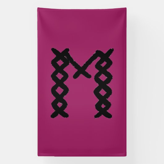 Beste buitenbanners. Groot. Zwart. Blank of op maa Spandoek (Verticaal)